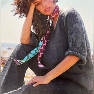 Cabi forty winks sweater (charcoal gray)